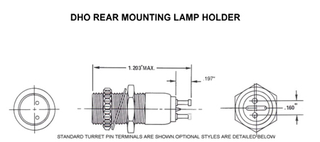 DH Series Single Lampholders